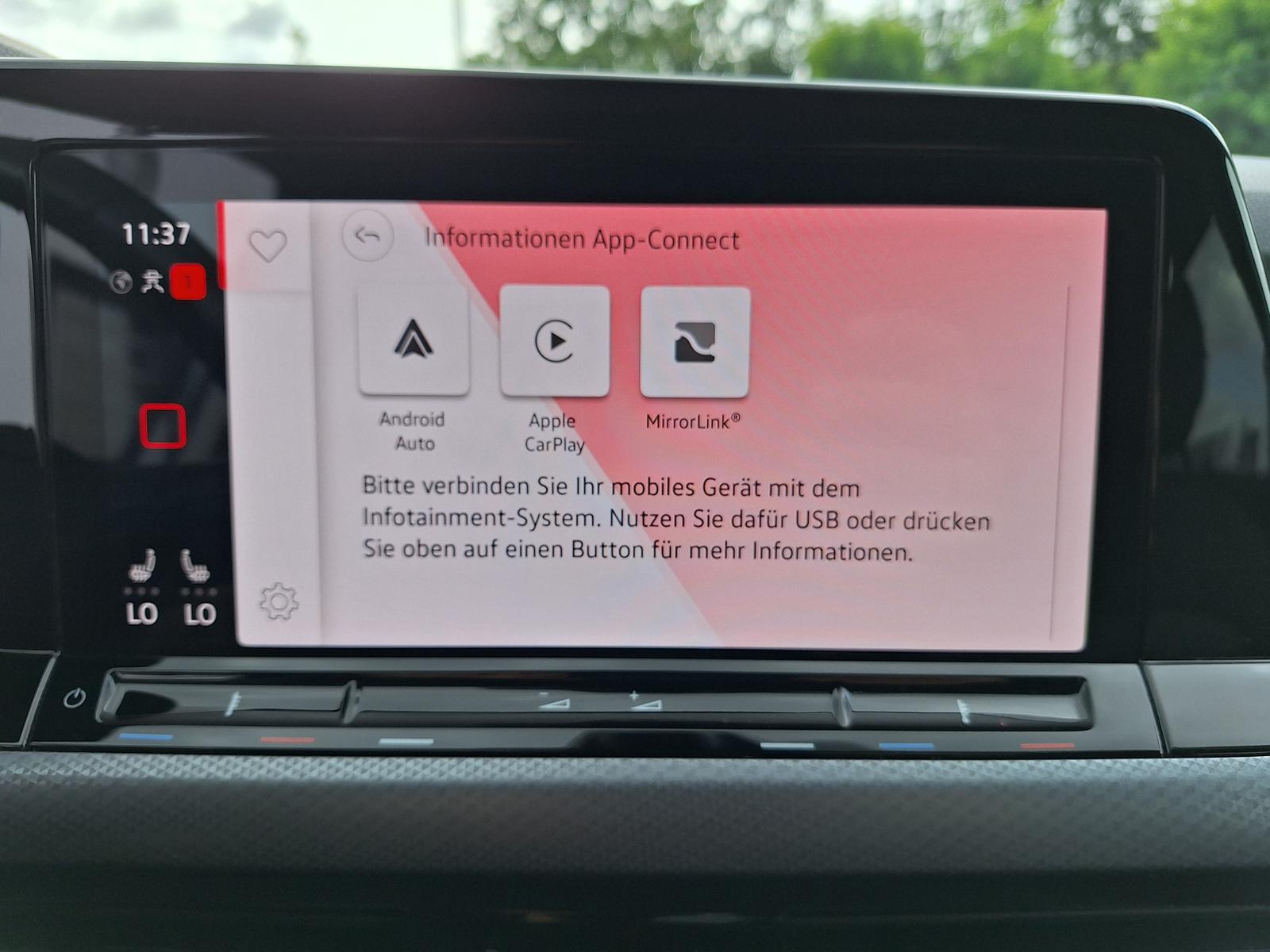 Volkswagen Golf 1.5 TSI Active Standhzg. IQ.Drive LED+Sch., миниатюра 26