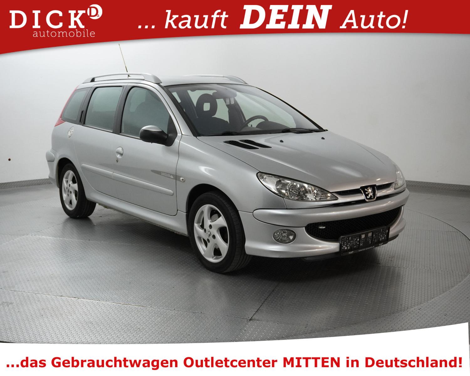 Peugeot 206 SW 1.4 Quiksilv GEPFLEGT+TÜV 8/2027+CLIMATRO