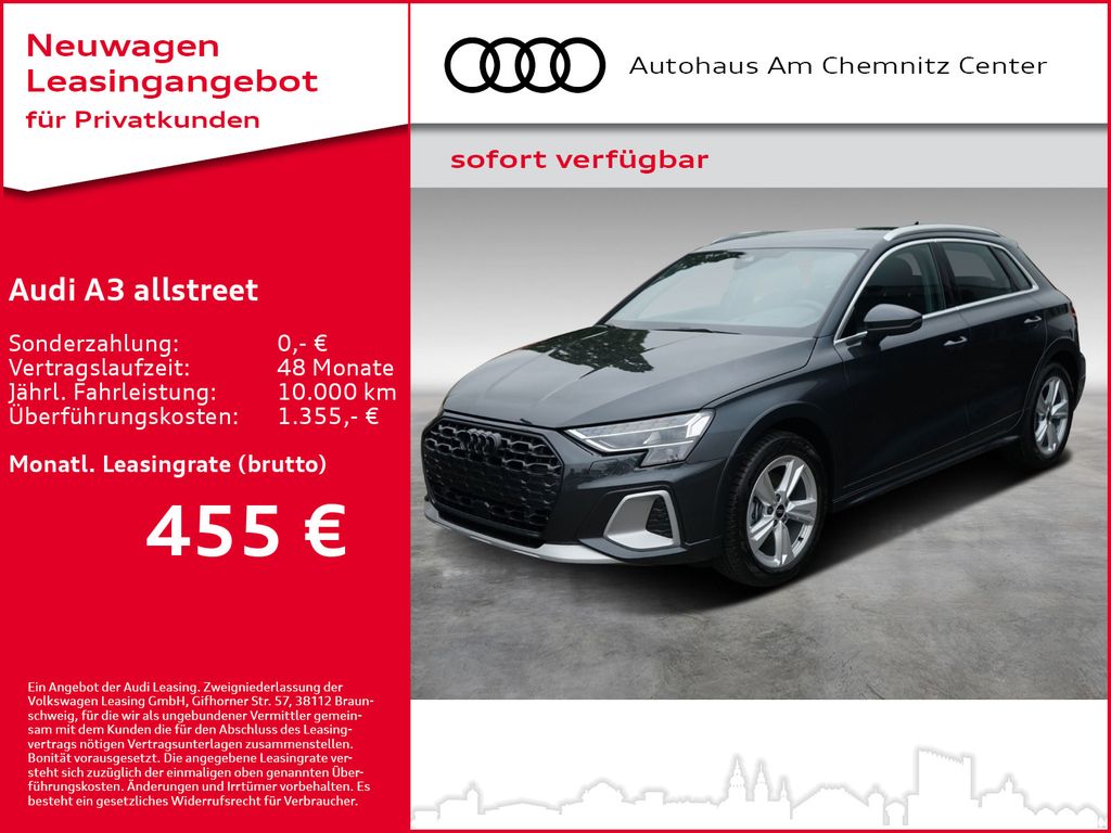 Audi A3 allstreet 35 TFSI S tronic *HuD*RFK*LED*Navi*