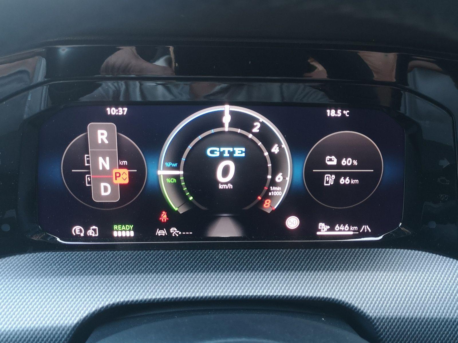 Volkswagen Golf GTE 1.5 TSI eHybrid*NAVI*KAM*HUD*SHZ*ASG*18, миниатюра 9