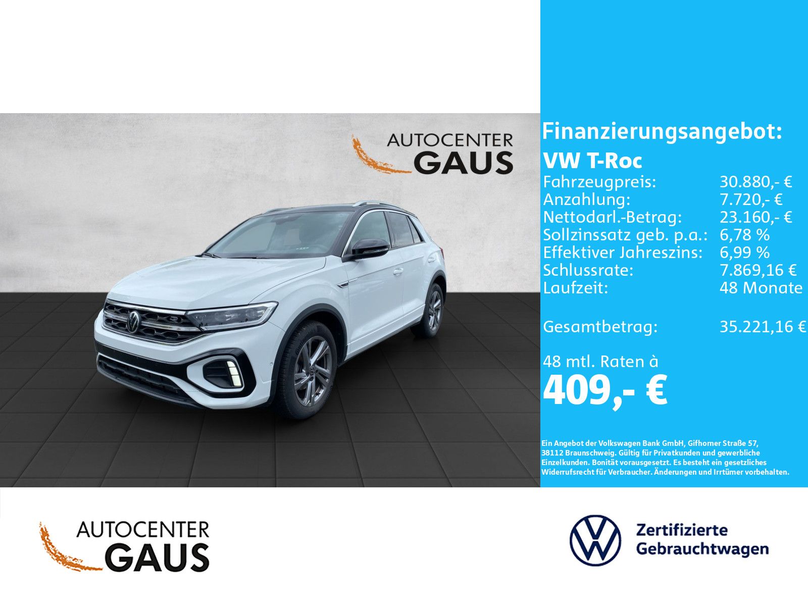 T-Roc R-Line 1.5 TSI DSG AHK*Kamera*ACC*CarPlay
