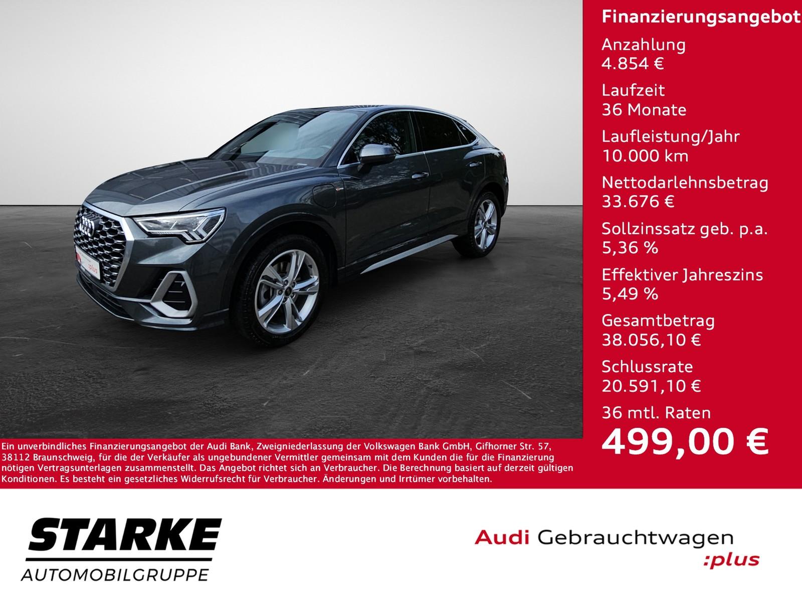 Audi Q3 Sportback 45 TFSI e S tronic S line NaviPlus 