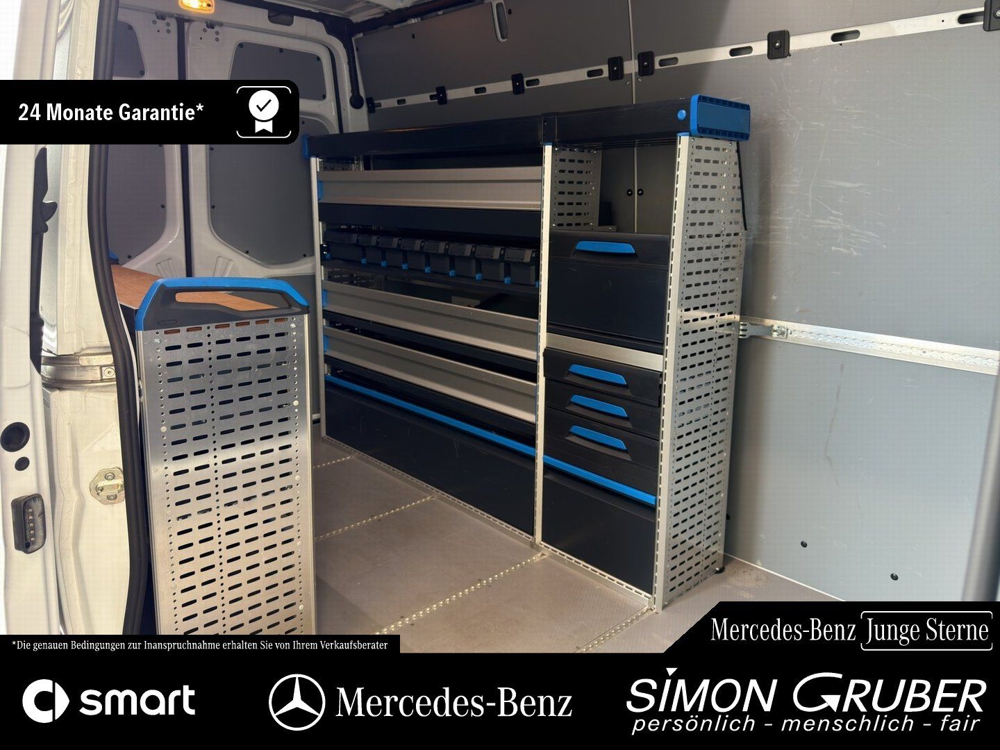 Fahrzeugabbildung Mercedes-Benz Sprinter 315 Standard L2H2 Werkstatt Sortimo