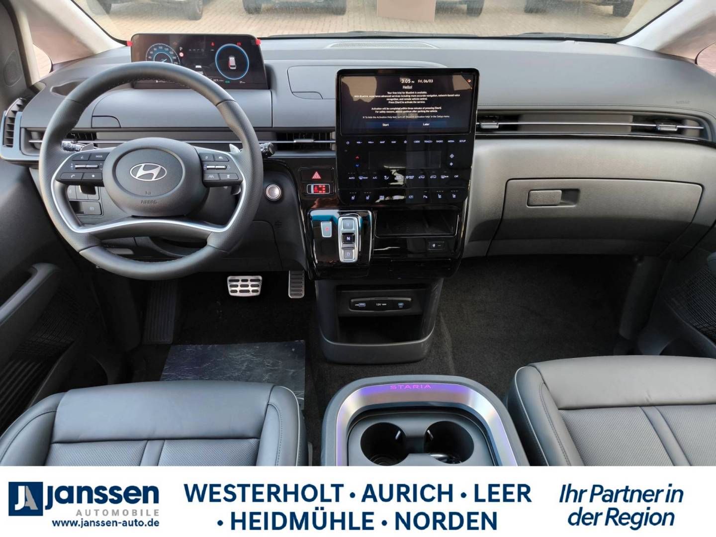 Fahrzeugabbildung Hyundai STARIA Hybrid 7-Sitzer/ Panoramadach/360°Kamera/
