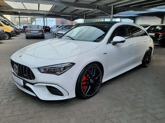 Mercedes-Benz CLA 45 AMG Shooting Brake 45S 4M Pano Kamera 19 