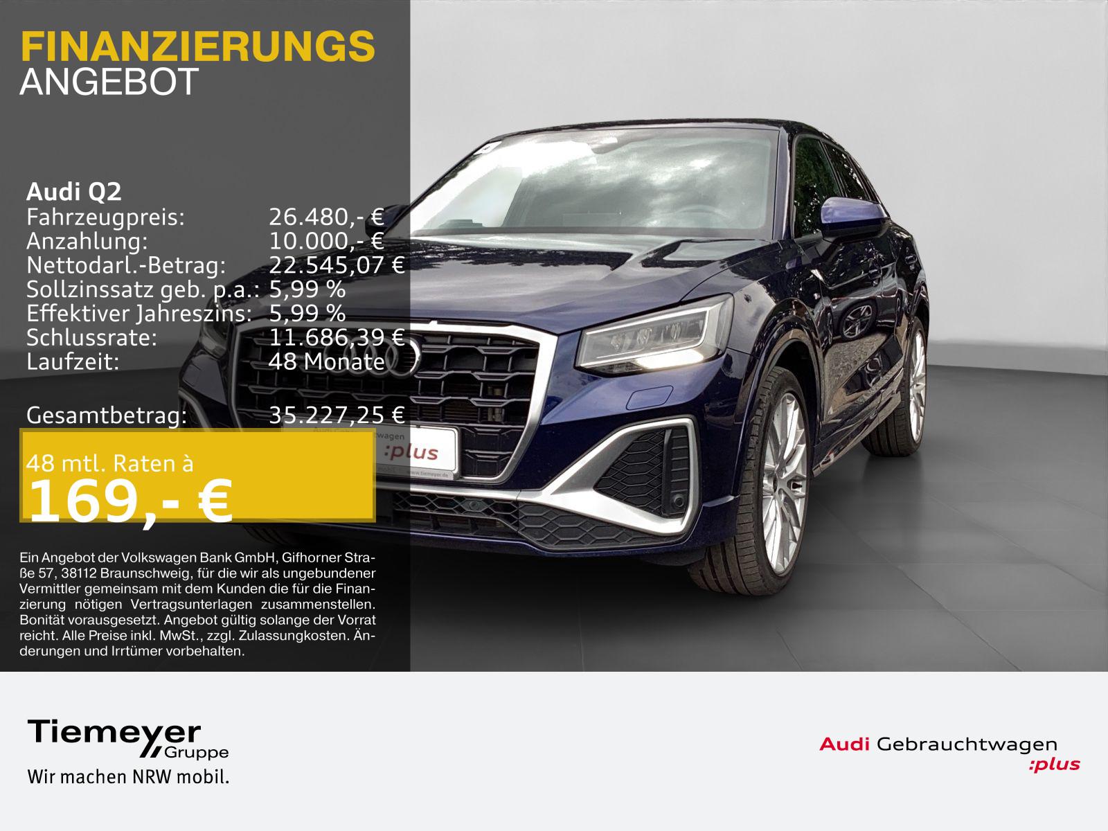 Audi Q2 40 TFSI Q 2x S LINE LED LM19 PRIVACY