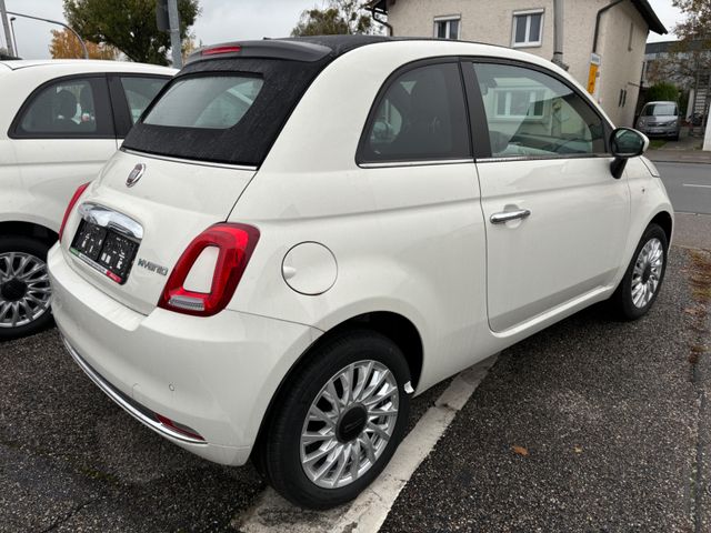 Fiat 500C Navi Licht+Regensensor Nebel schwar Verdeck