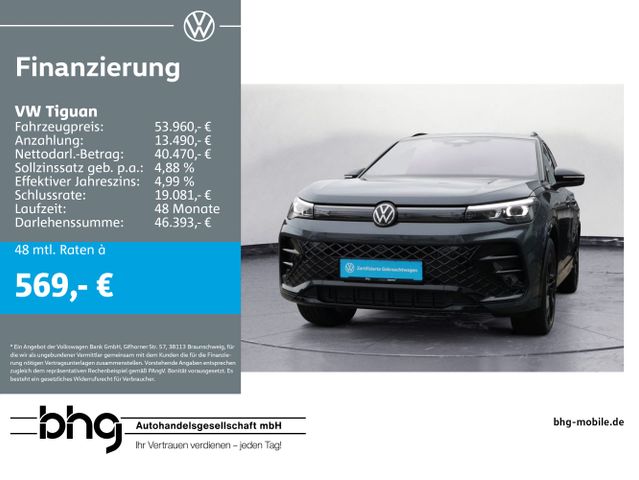 Volkswagen Tiguan 2.0 TDI DSG 4Motion R-Line AHK Leder Pano