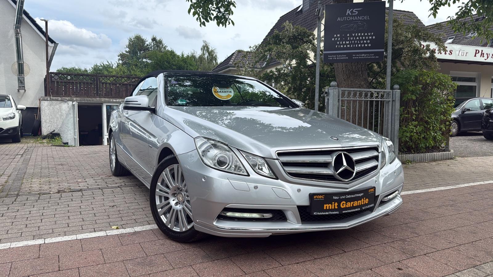 Mercedes-Benz E 200 CABRIO/TÜV NEU/GARANTIE/TOP ZUSTAMD