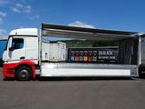 Mercedes-Benz 2545 Actros*kpl Zug*durchladbar*NLA*2xLBW*38 Pal - Mercedes-Benz Actros 3