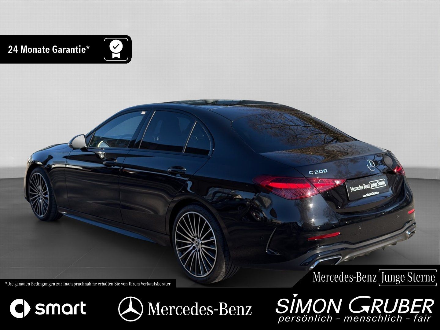 Fahrzeugabbildung Mercedes-Benz C 200 AMG Night Pano Ambi Memory AdSound 19Zoll