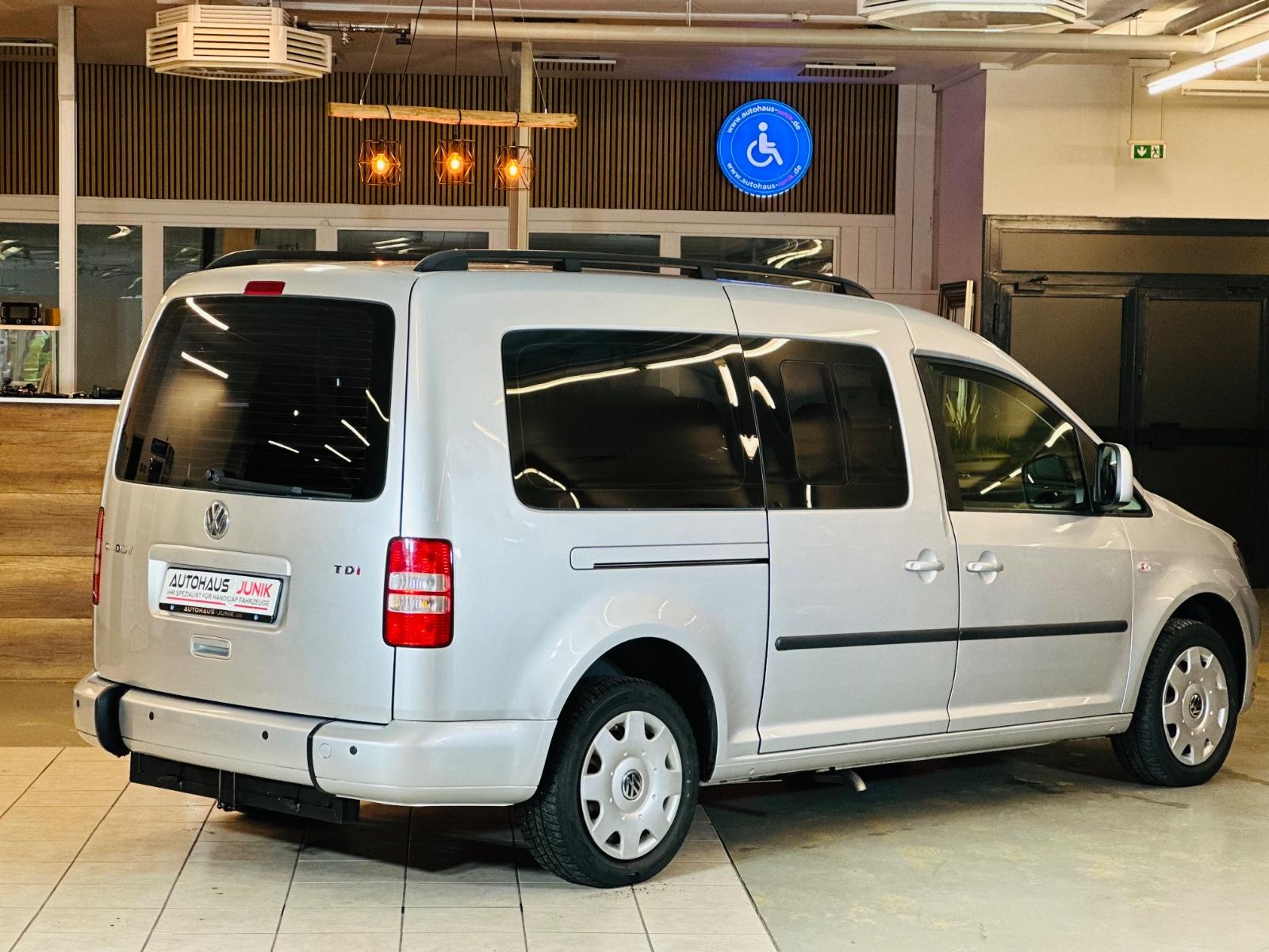 Volkswagen Caddy Maxi-Behindertengerecht-Rampe-