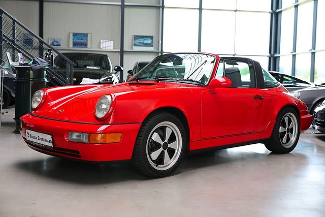 Porsche 911 964 C4 Targa, u.a. Motorrevision, perfekt