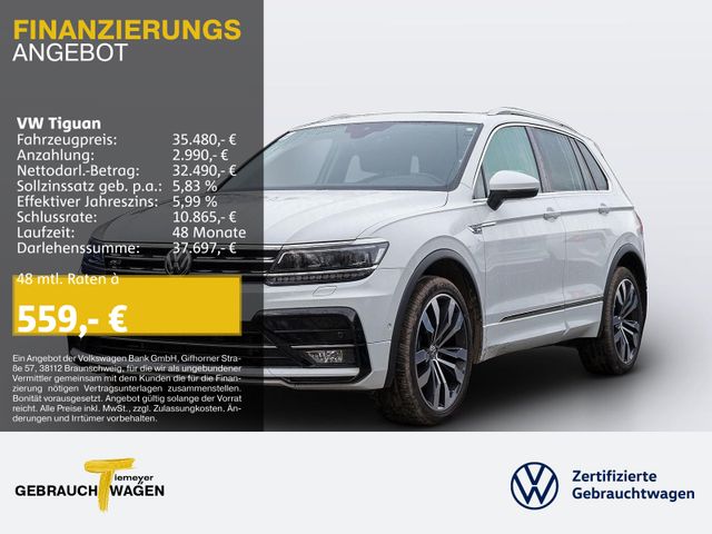 Volkswagen Tiguan 2.0 TSI DSG 4M R-LINE PANO LEDER LM20