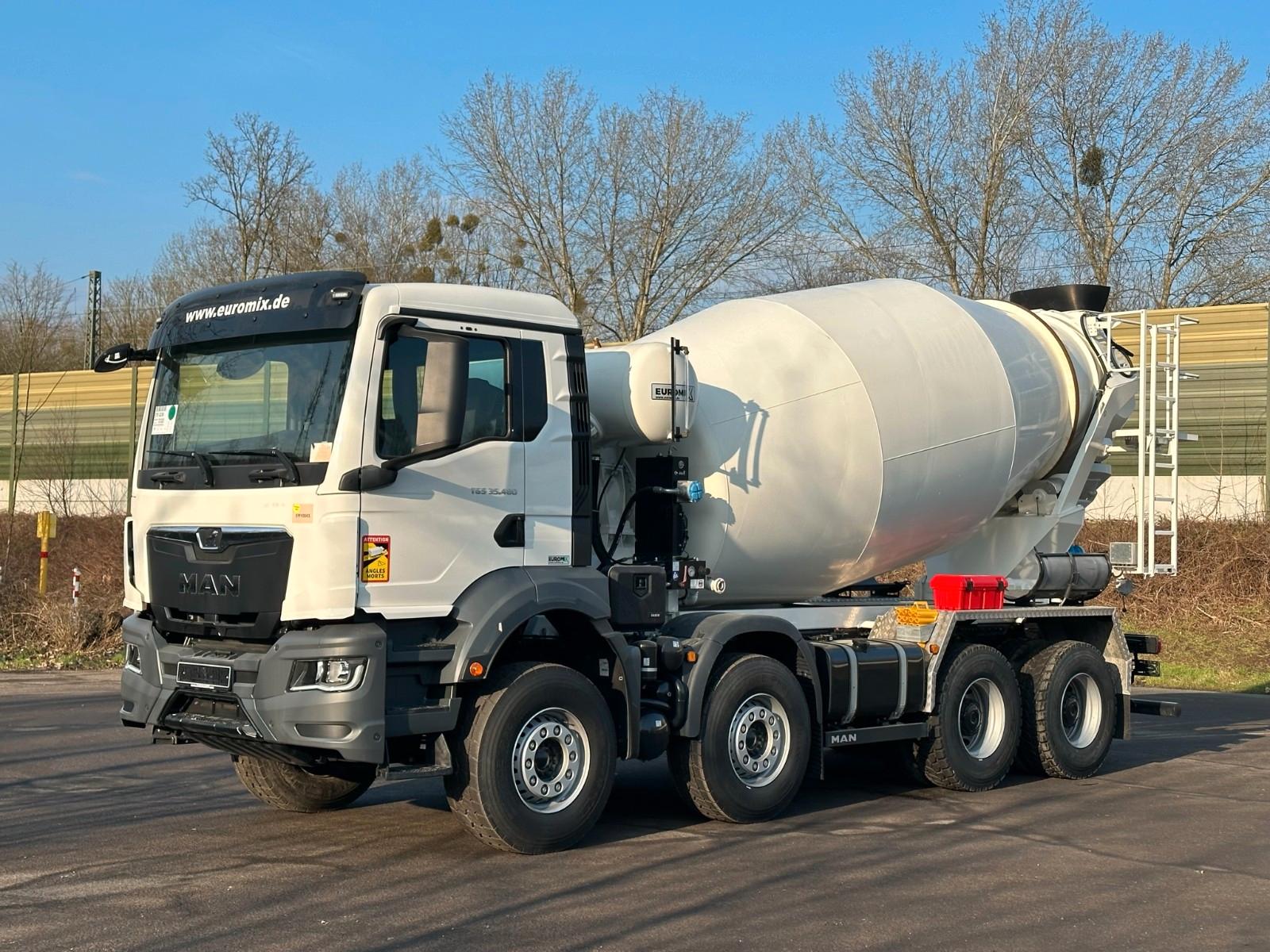 MAN TGS 35.480 8x4 EuromixMTP EM 9  L