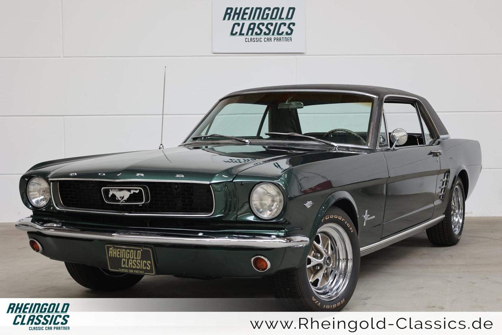 Ford Mustang 289 Coupé V8 Bullitt Green, Automatik