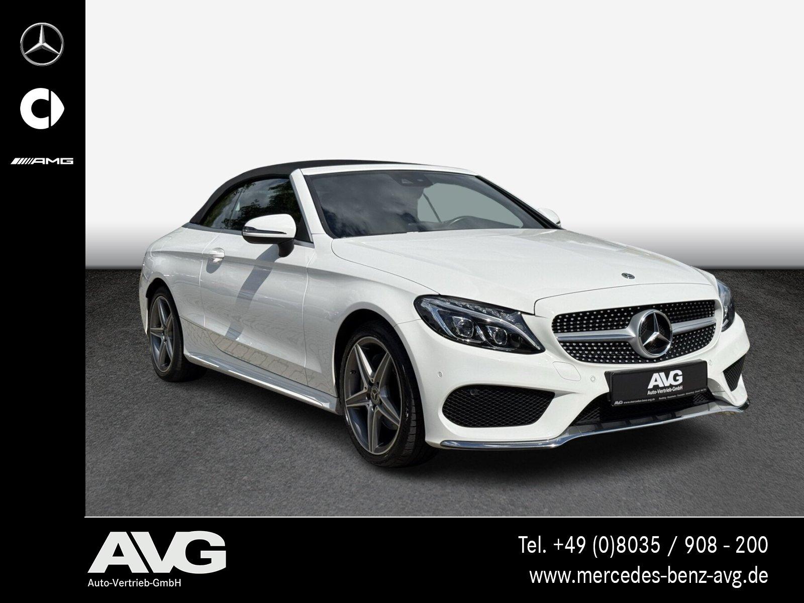 Mercedes-Benz C 180 Cabriolet AMG Multibeam LED Navi SHZ