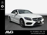 Mercedes-Benz C 180 Cabriolet AMG Multibeam LED Navi SHZ - Mercedes-Benz C 180 mit Benzin-Antrieb: Weiß