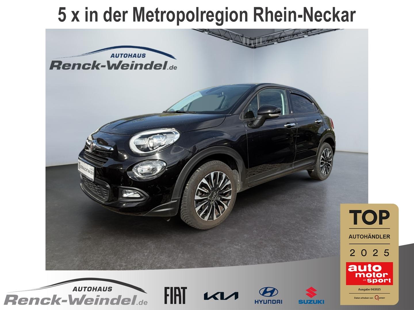 Fiat 500X Lounge 1.6 E-Torq Navi Bi-Xenon Apple CarPl