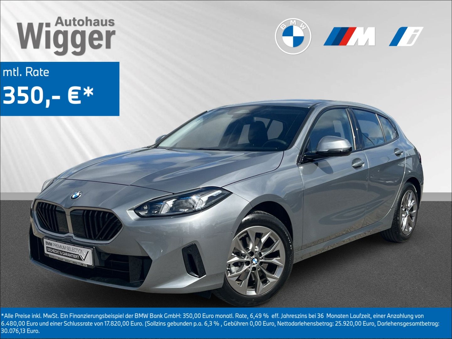 BMW 120 i Aut./AHK/Navigation/LED/ACC/Sitzheizung