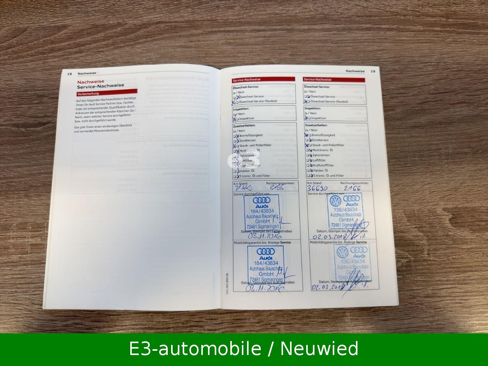 Audi A1 Sportback S-LINE;ADMIRED;PDC;SCHECKHEFT VOLL