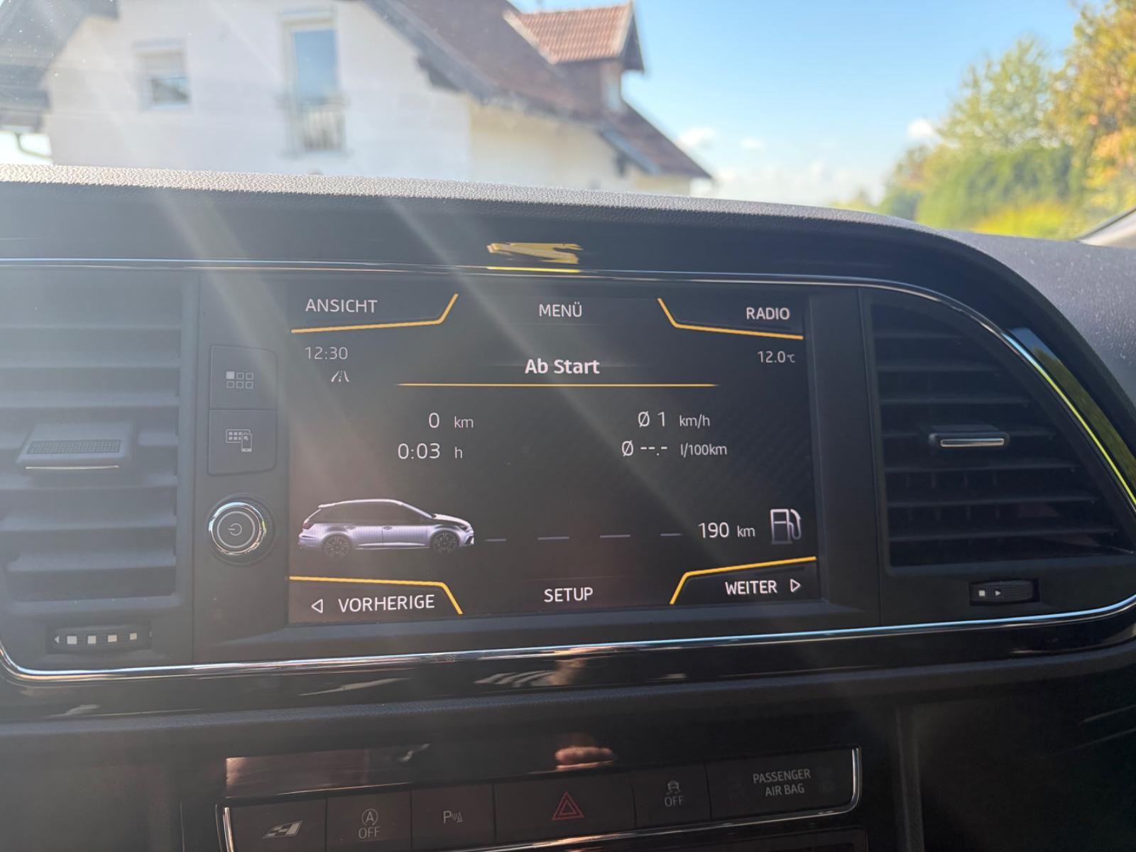 SEAT LEON ST CUPRA 2.0 TSI 300ch 4DRIVE BVA DSG Pack sport Sièges chauffants Historique présent