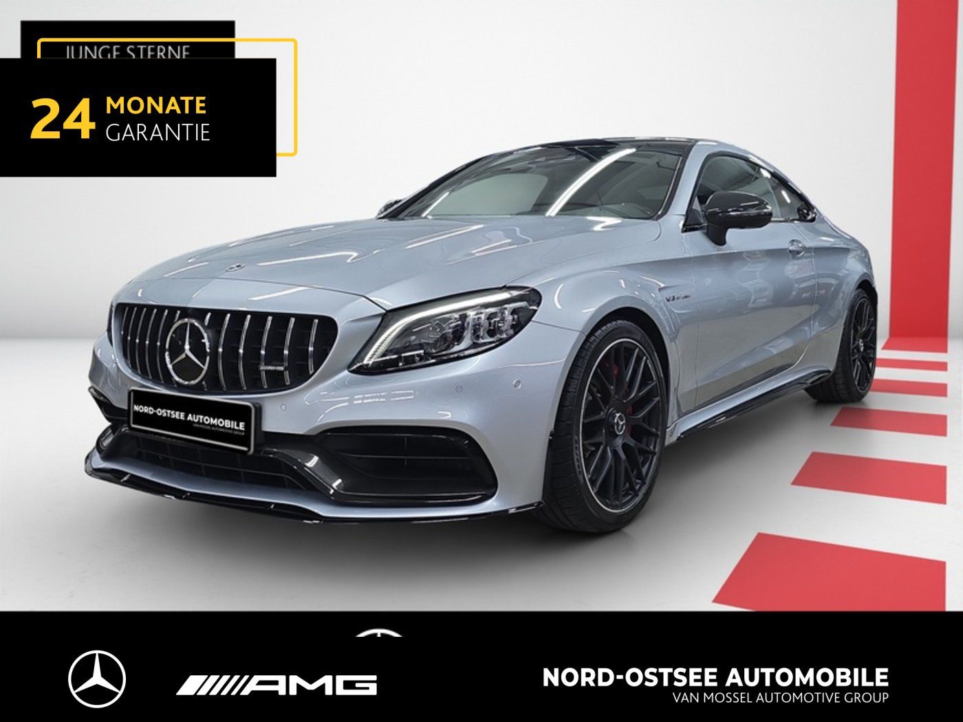 Mercedes-Benz C 63 S AMG PANO BURMESTER NIGHT PARKPAKET DAB