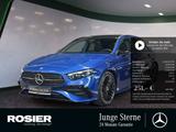 Mercedes-Benz A 250 4M AMG Sport Premium AHK LED Pano Navi SHD - mit Benzin-Antrieb: Coupe, Blau, Panorama-Dach
