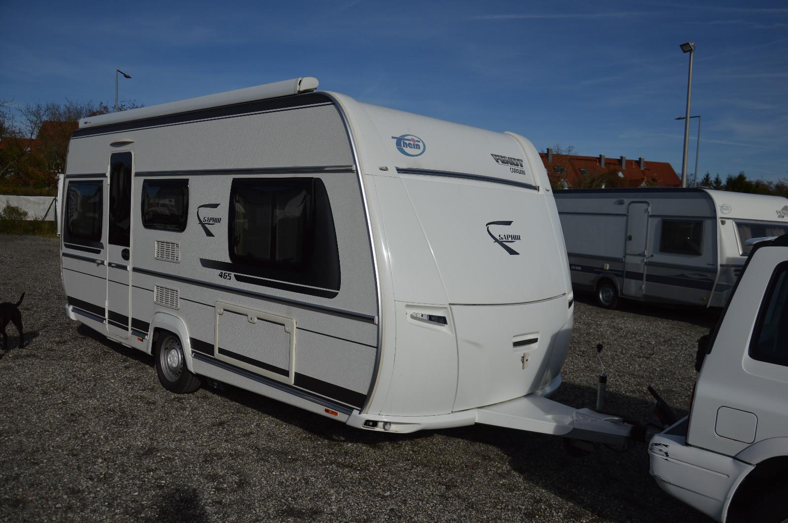 Fendt 465 Saphir. 1 Hd. Mover. Markise. Garagenwagen