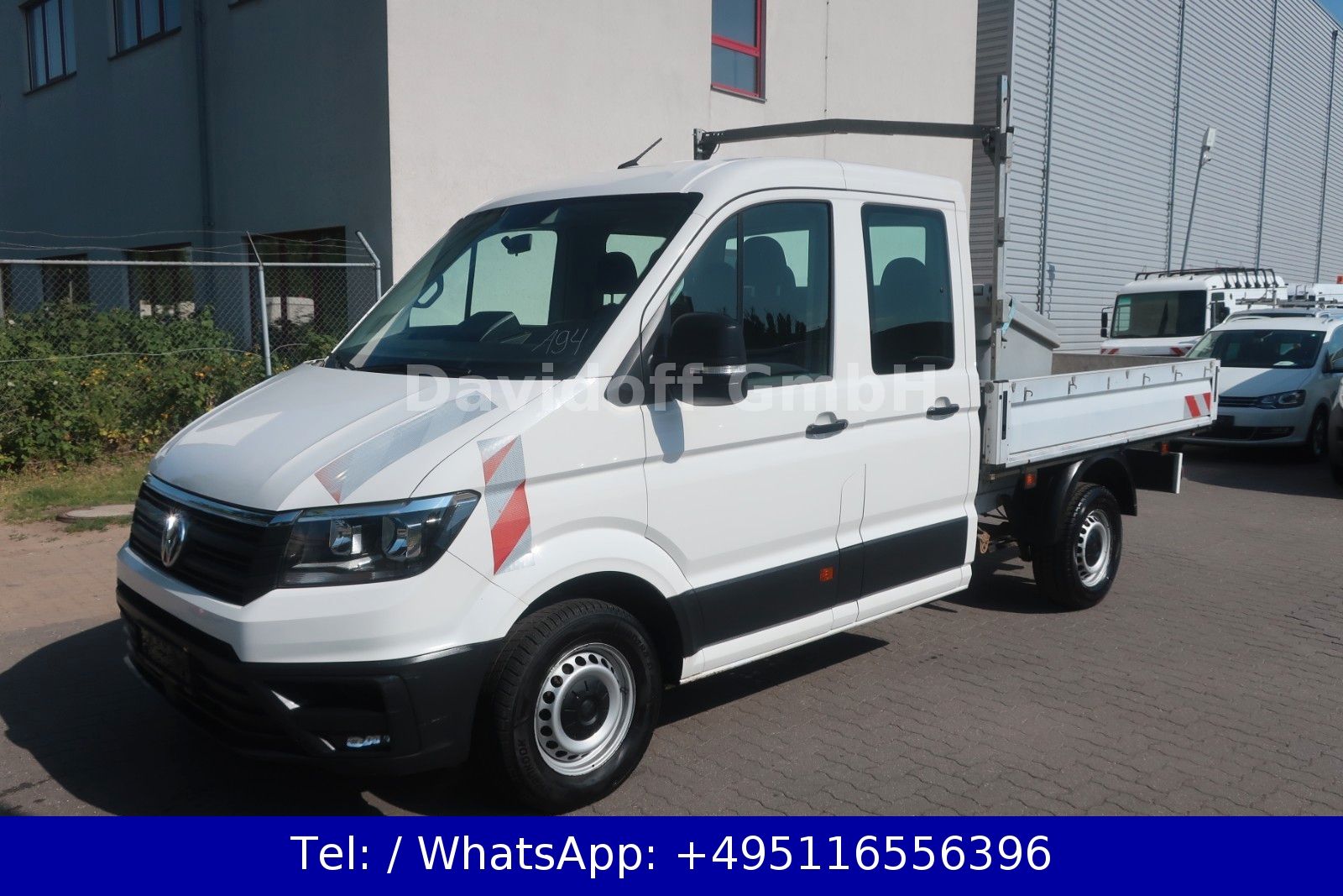 VW Nr.A94 Crafter 35 DoKa mittellang / AHK / Temp.