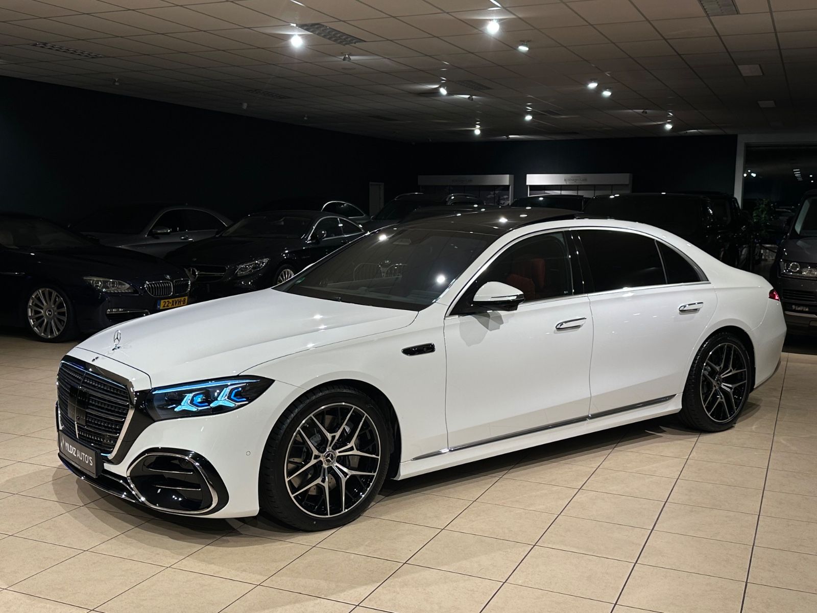 Mercedes-Benz S450 D 4MATIC LANG/MANUFAKTUR/FOND TV/PANO/VOLL!