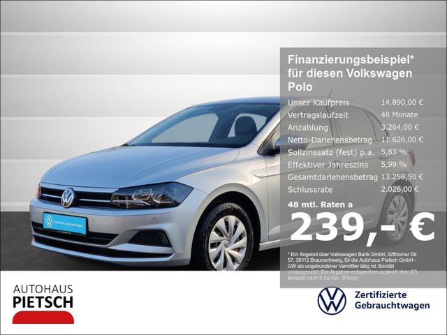 Volkswagen Polo 1.0 Comfortline Navi Sitzhzg Tempomat