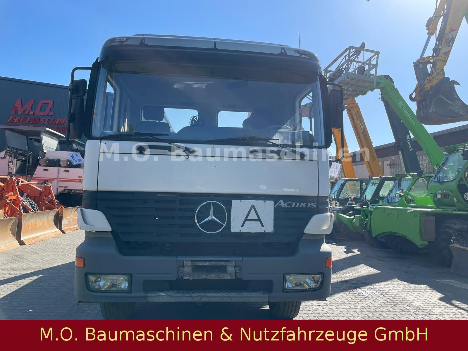 Fahrzeugabbildung Mercedes-Benz Actros 1835 /Blatt/Blatt 6-Zyl/EPS