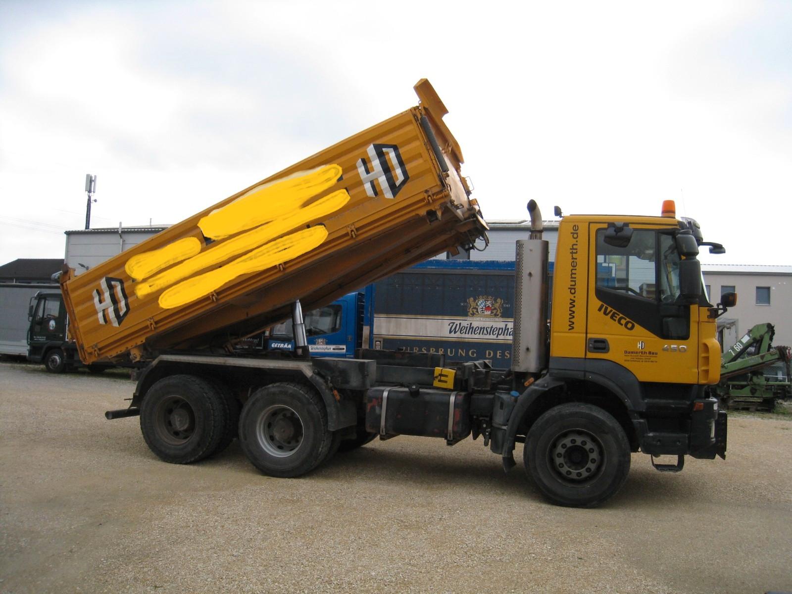 Iveco Trakker 450 6x4 Dreistenkipper