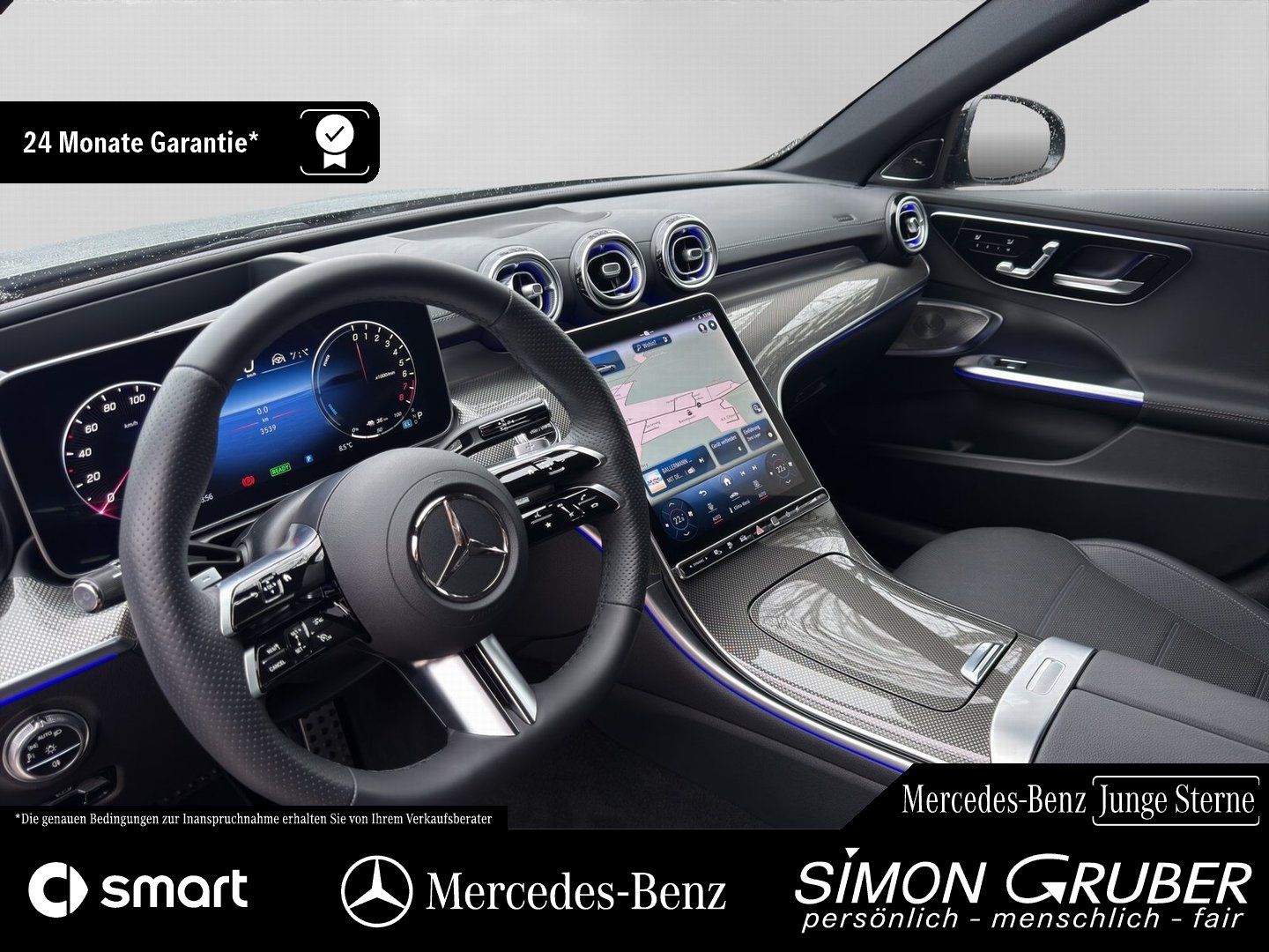 Fahrzeugabbildung Mercedes-Benz C 300 Te AMG Pano Burm HUD Sitzklima Massage AHK