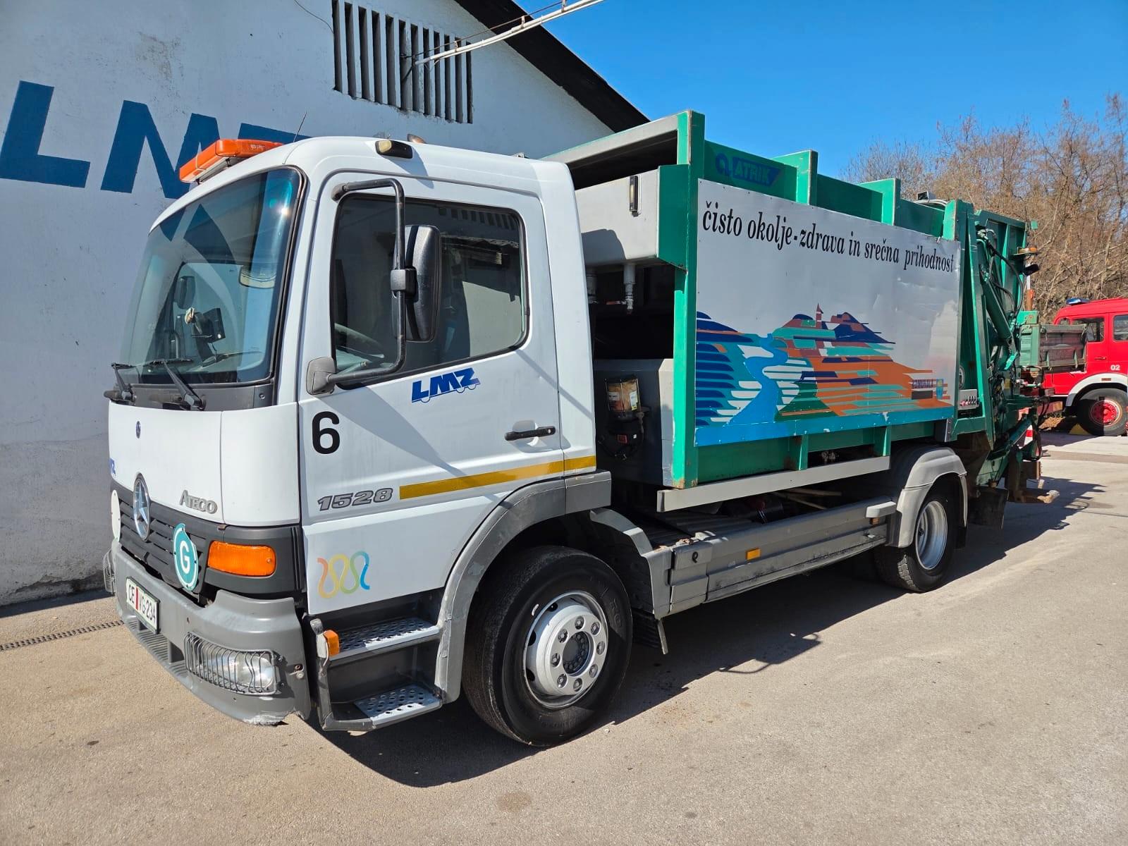 Mercedes-Benz ATEGO 1528 KLIMA STEEL/STEEL MANUAL