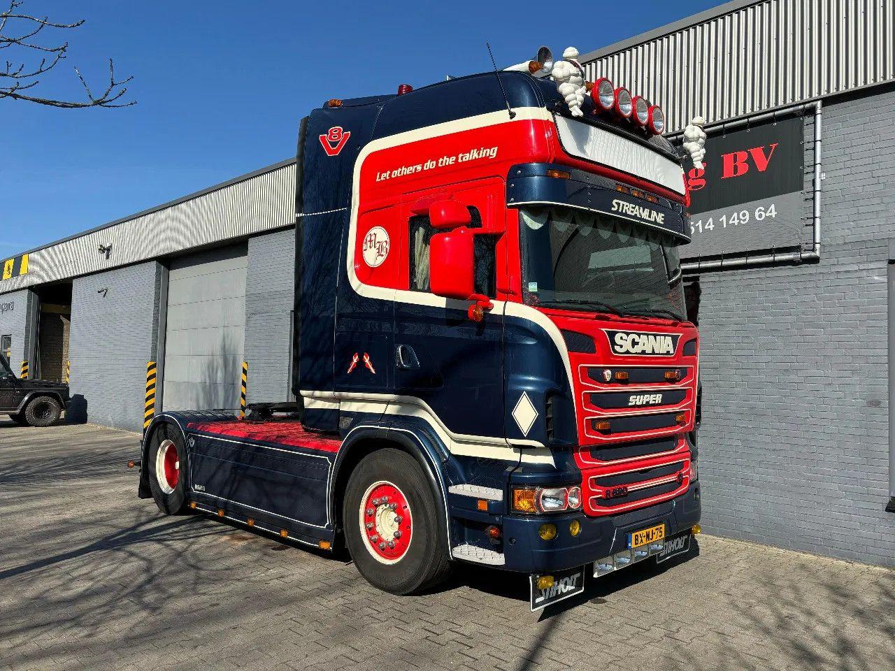 Scania R620 Topline 4X2 euro 5 manual steel/ air retard