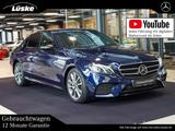Mercedes-Benz E 220 d AMG Line Night Burmester Fahrassistenz - blaue Mercedes-Benz E 220