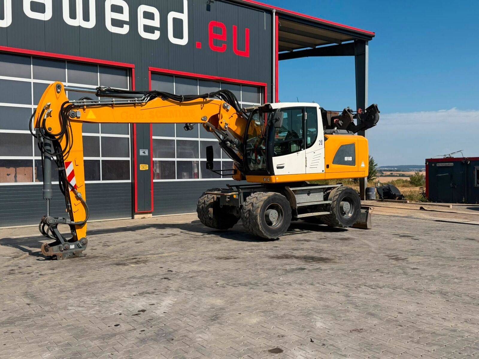 Fahrzeugabbildung Liebherr A 918 Litronic Mobilbagger