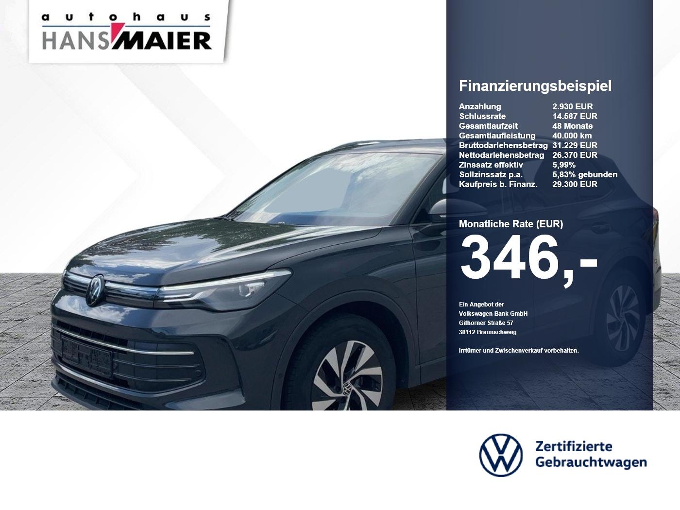 Volkswagen Tiguan 2.0 TDI DSG Navi 8fach ACC RearView LED