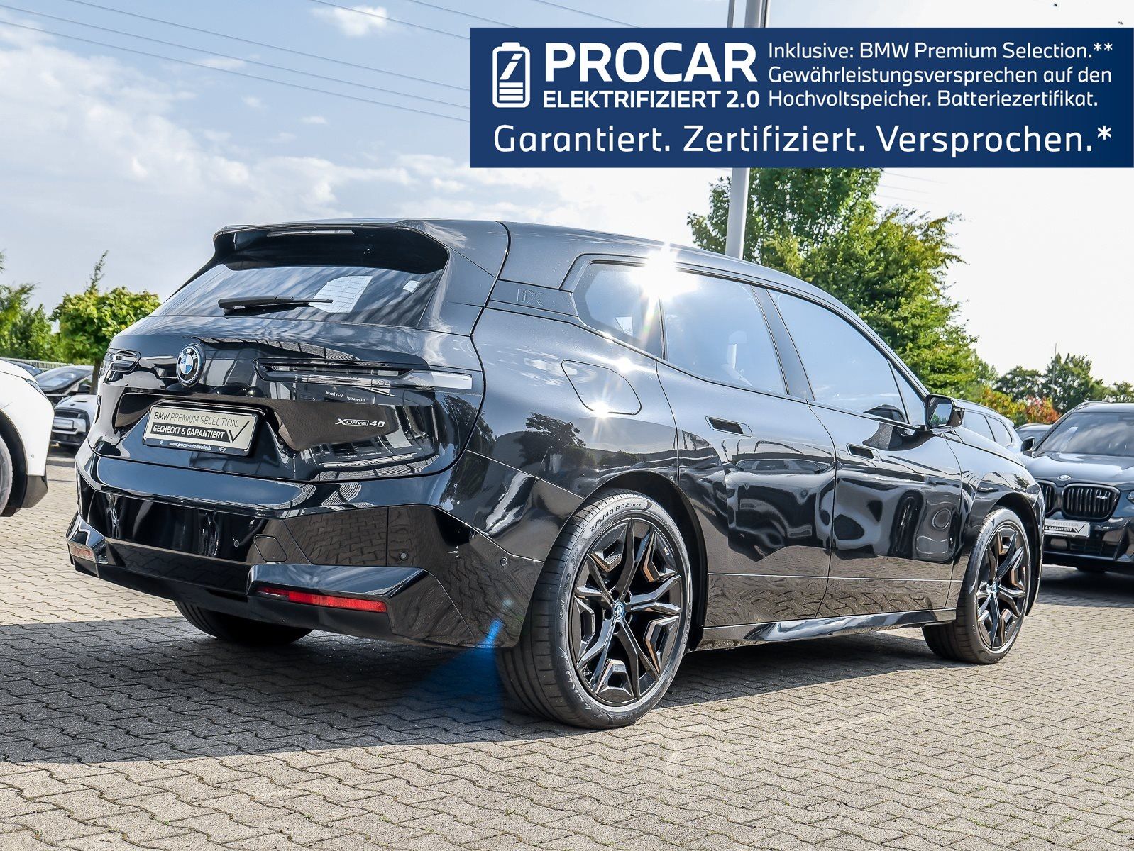 BMW iX xDrive40 M Sport HUD Skylounge Laser ACC H K foto 2