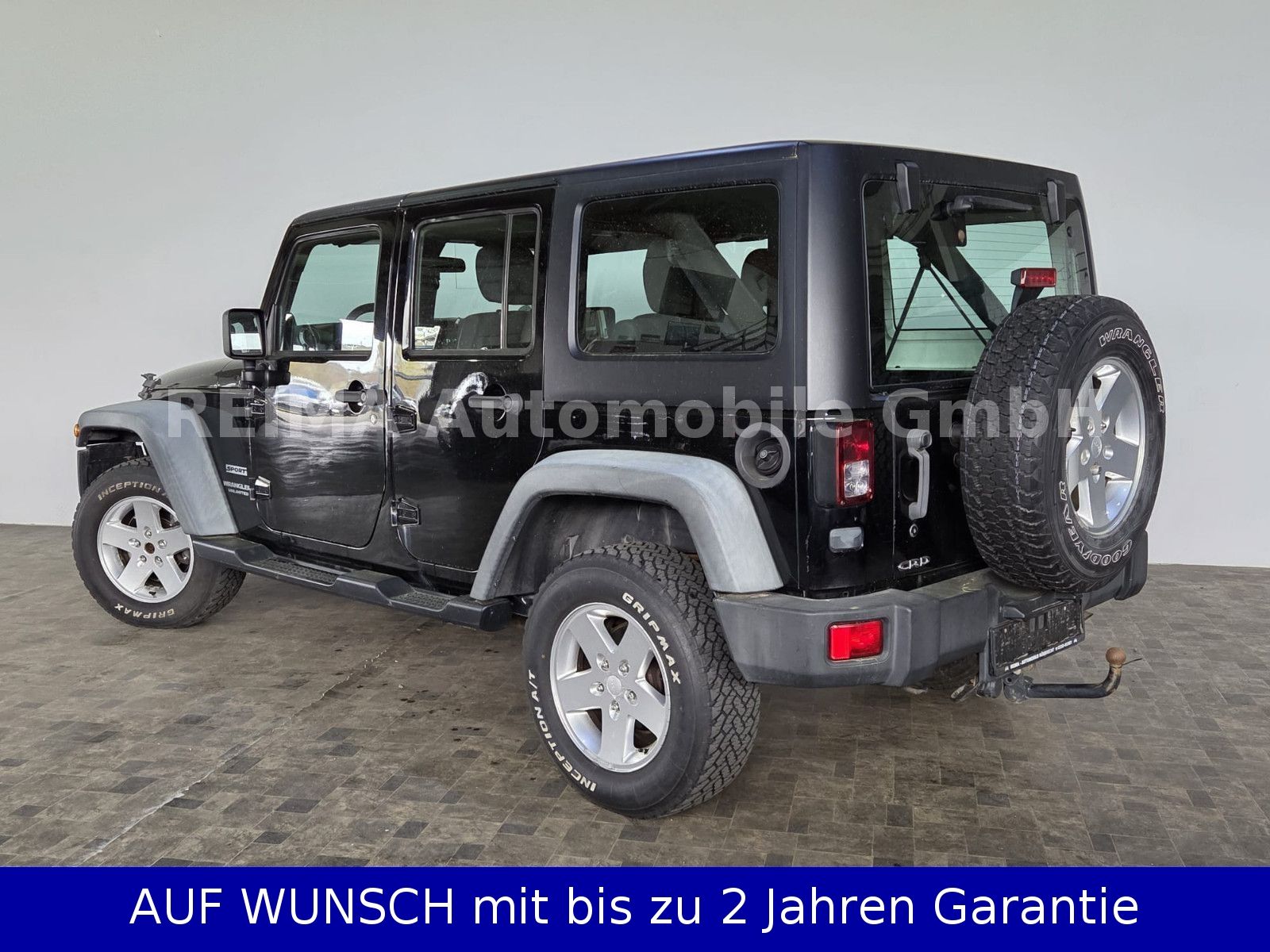 Fahrzeugabbildung Jeep Wrangler Unlimited Sport 5 türig , AHK