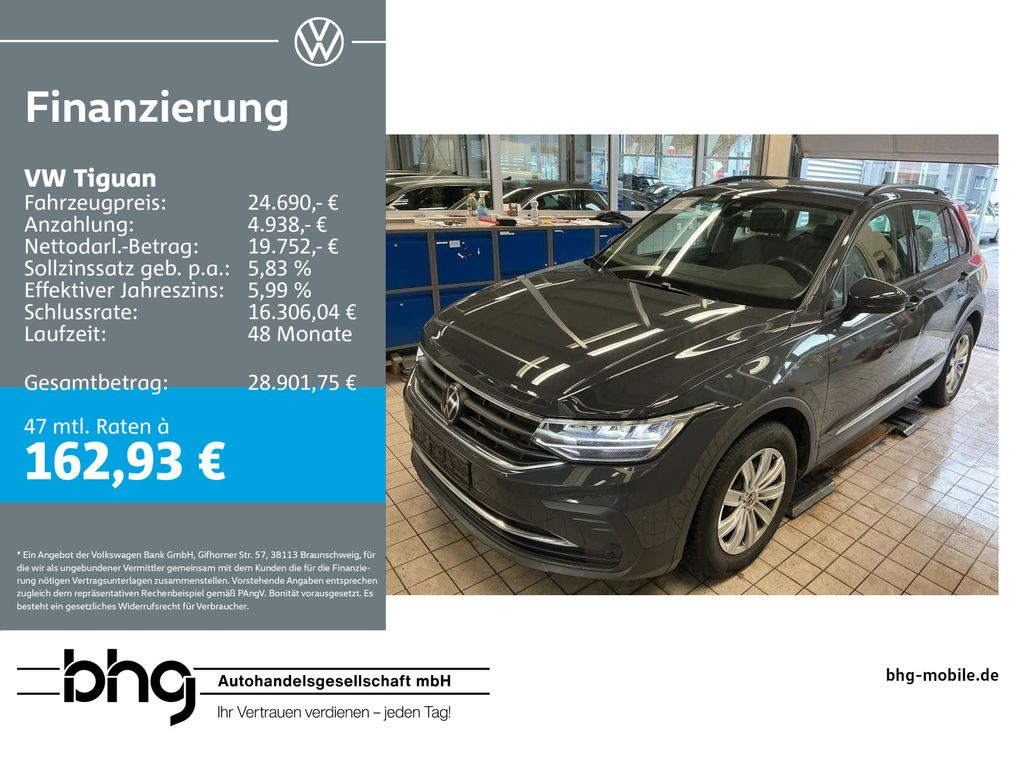 Tiguan 1,5 Life Kamera Sitzheizung