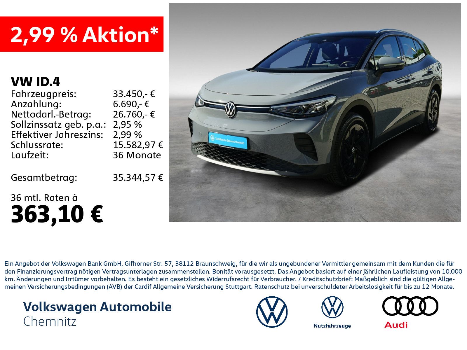Volkswagen ID.4 Pro Performance*Infotainment-Paket*AHK*ACC* imagem 2