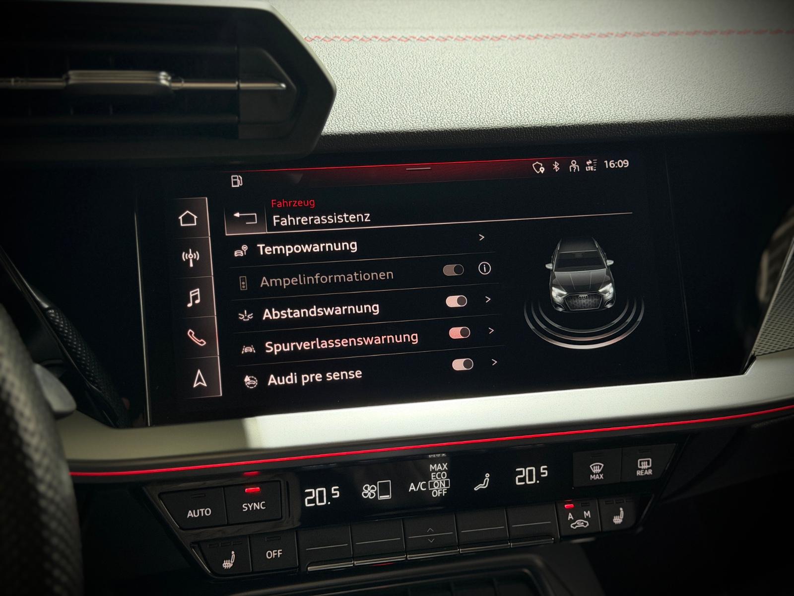 Audi A3 Sportback 35 TFSI S-LINE MATRIX S-SITZE B&O, миниатюра 17