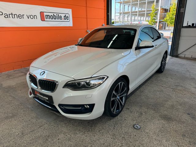 BMW 225d Sport Line Automatik Leder Xenon Navi H&K