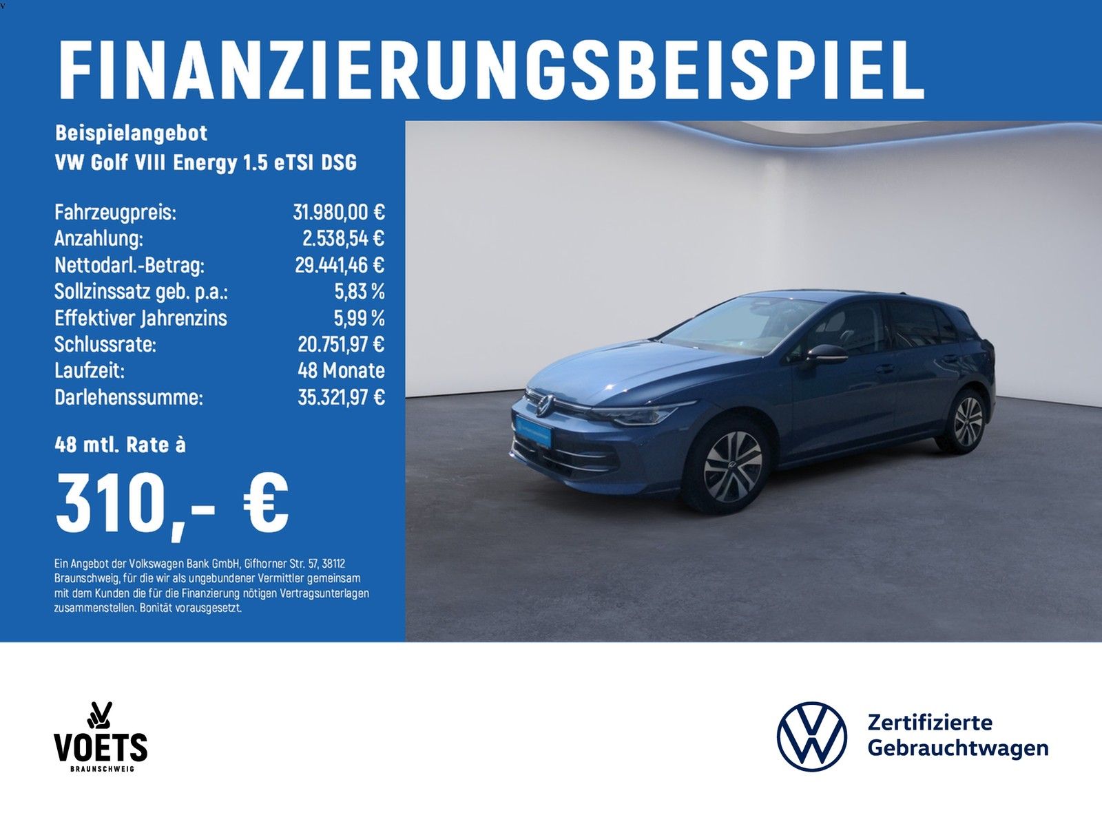 Volkswagen Golf VIII Energy 1.5 eTSI DSG LED-PLUS foto 1