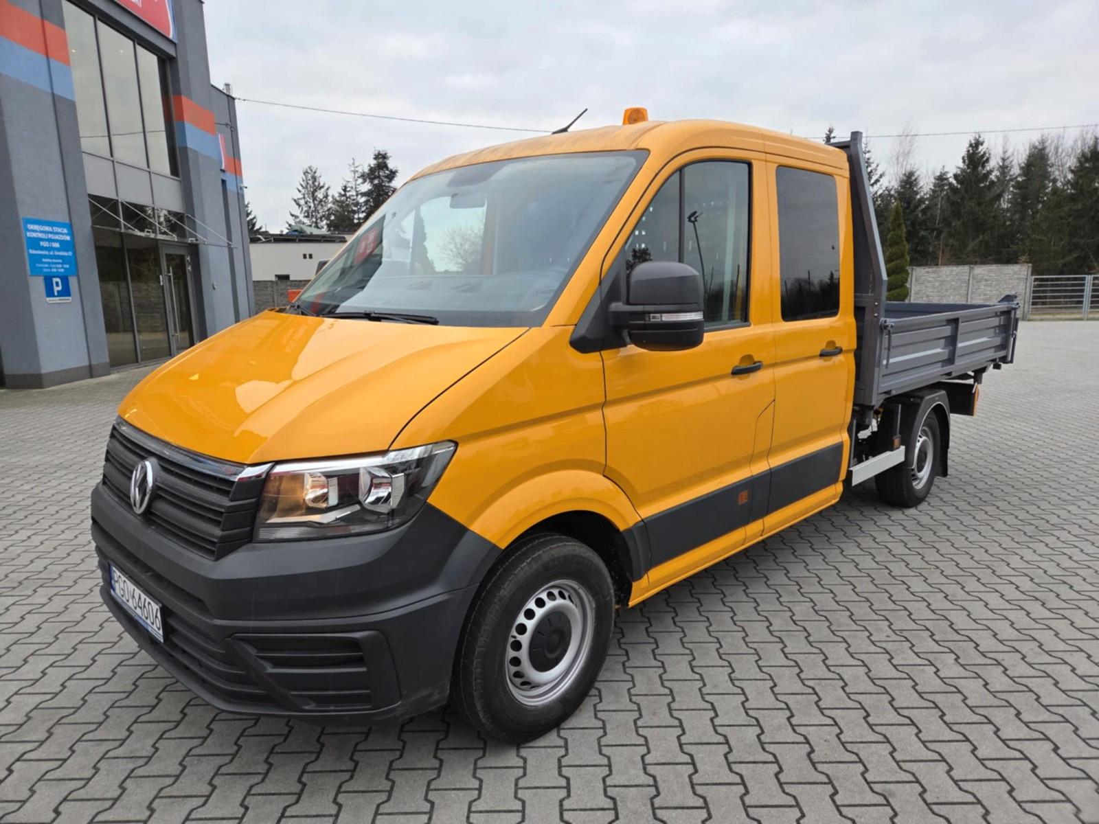 Volkswagen CRAFTER 2,0 TDI * KIPPER * DOKA * KLIMA * 6 SITZ