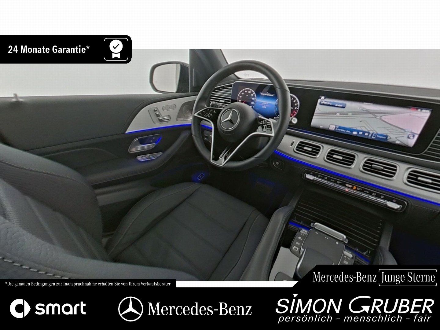 Fahrzeugabbildung Mercedes-Benz GLE 350 de 4M AMG Pano Burm HUD Memory Leder