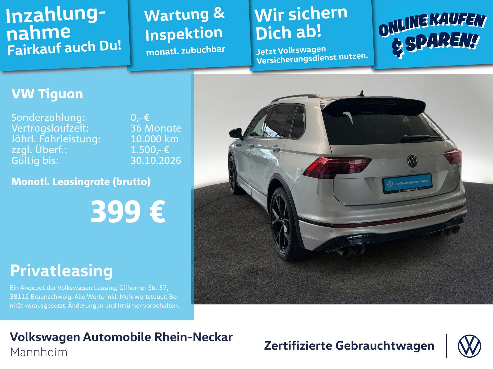 Volkswagen Tiguan R 4Motion 2.0 TSI Matrix LED Black paket foto 2